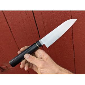 ШЕФ 3 Чорний  - ніж ручної роботи майстра Влада Величка замовити купити в Україні. Photo 2